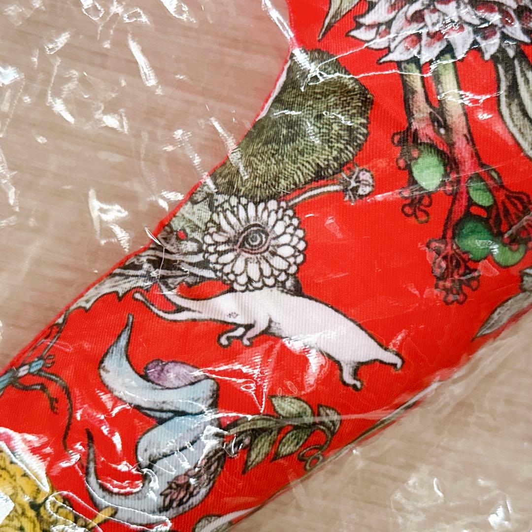 新品 ヒグチユウコ クッション ワニくん ギュスターヴ 鰐 花柄 ボリス雑貨店