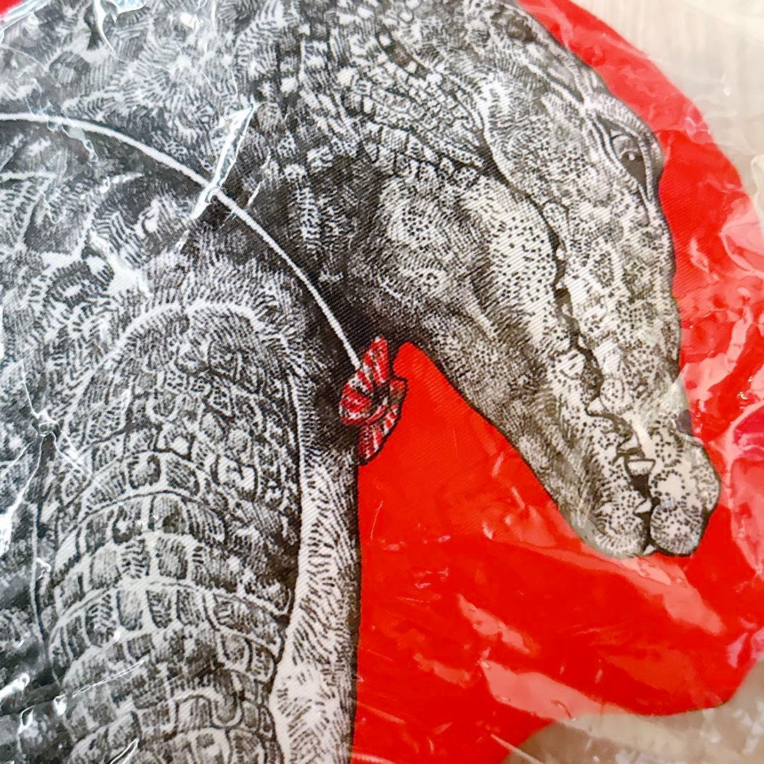 新品 ヒグチユウコ クッション ワニくん ギュスターヴ 鰐 花柄 ボリス雑貨店