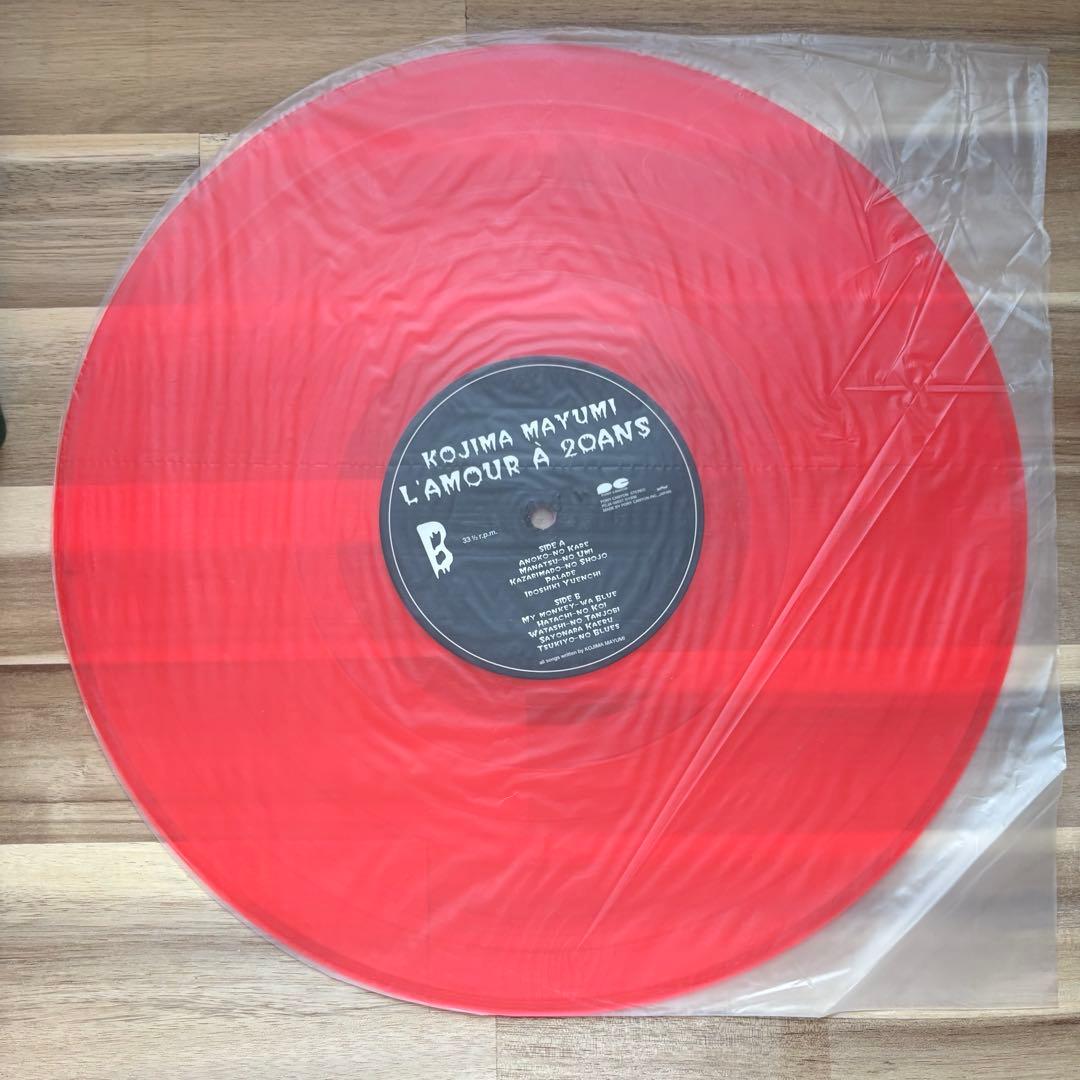 小島麻由美　二十歳の恋　LPレコード