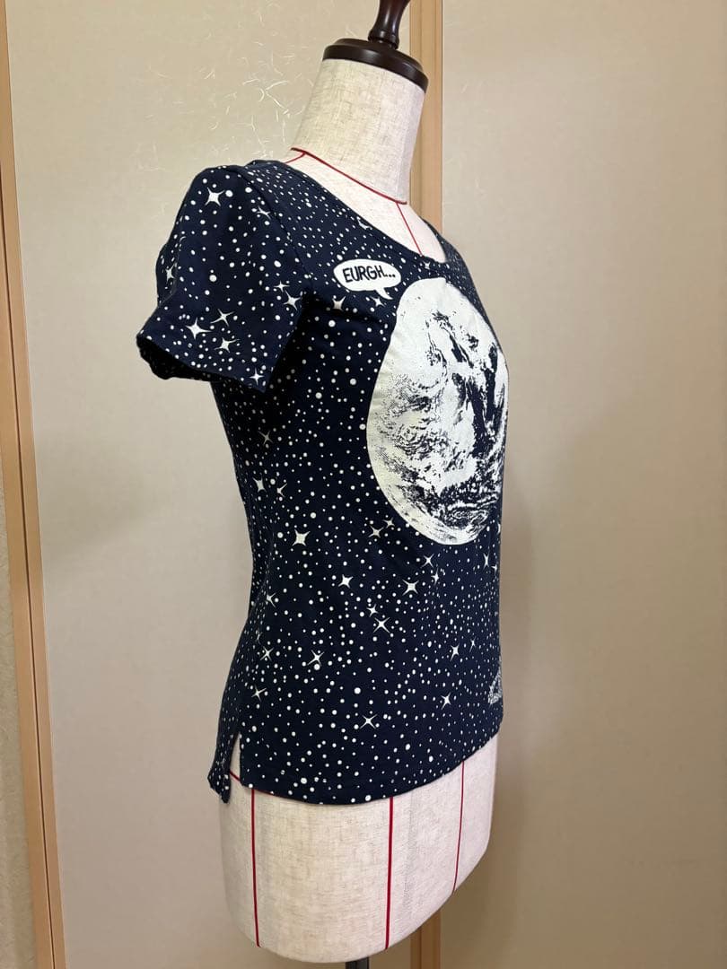 ヴィヴィアンウエストウッド ギャラクシーTシャツ　ネイビー