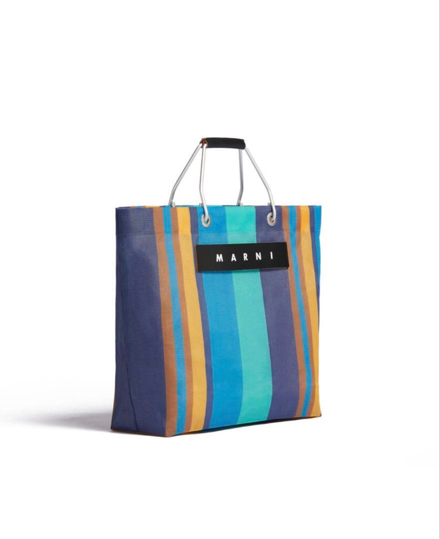 MARNI マルニ MARNI MARKETストライプバッグ トートバッグ