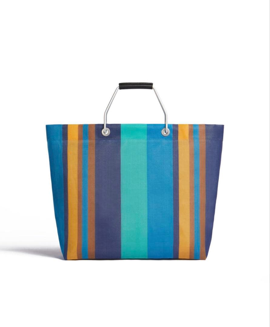 MARNI マルニ MARNI MARKETストライプバッグ トートバッグ