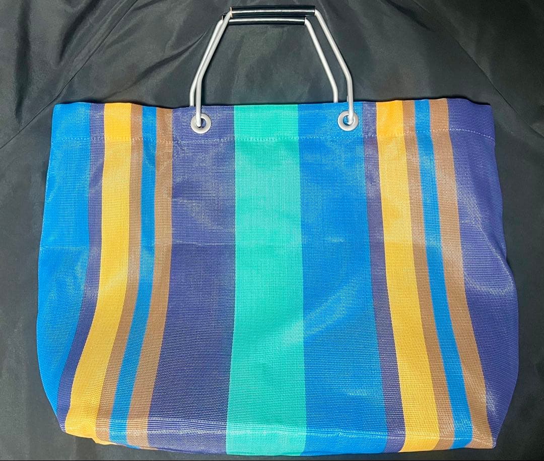 MARNI マルニ MARNI MARKETストライプバッグ トートバッグ