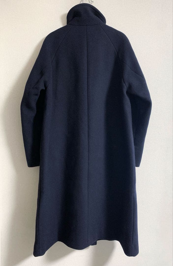 green label relaxing ソフトメルトン スタンドカラー コート