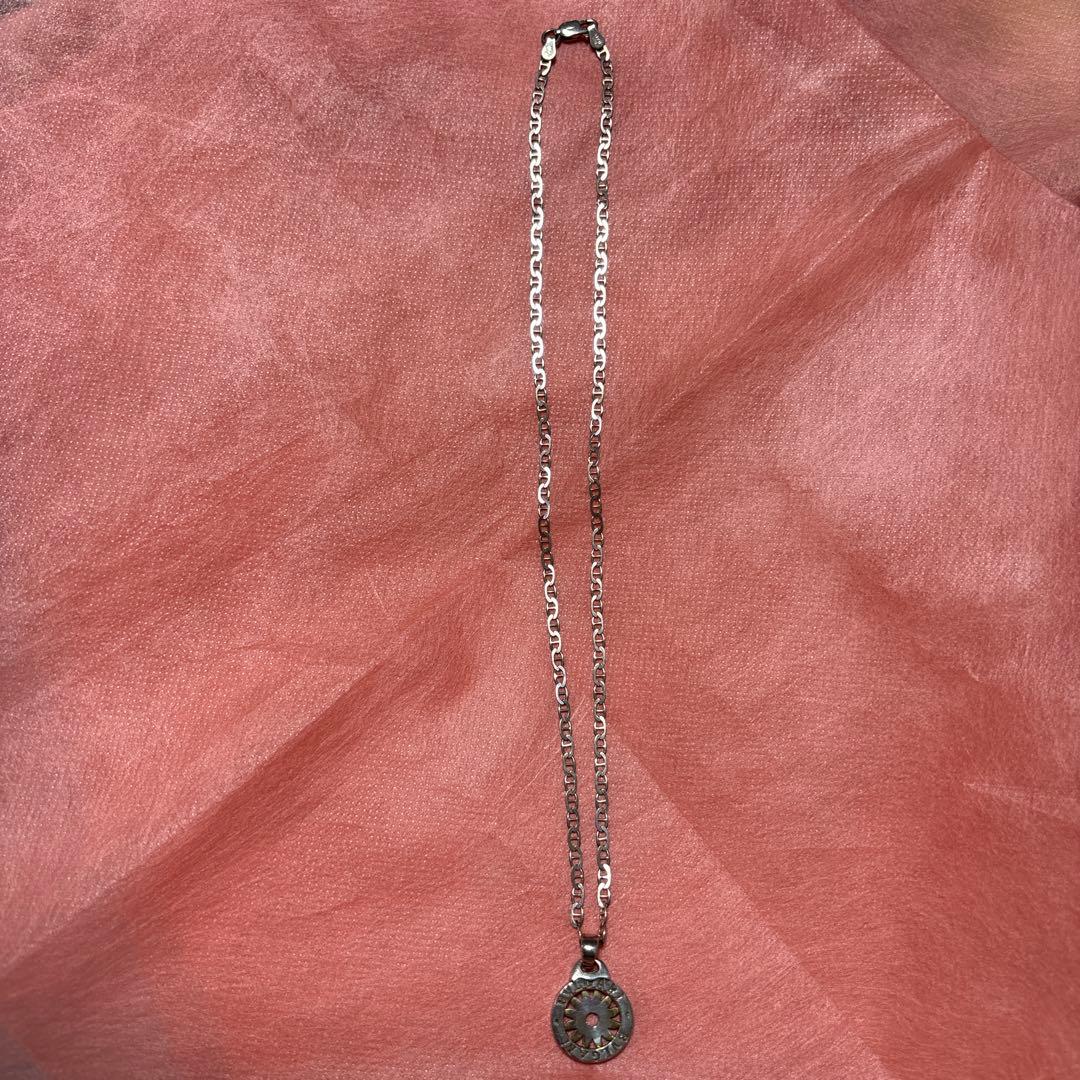 ブルガリ　オールド　ブルガリシルバーネックレス　BVLGARIシルバーネックレス