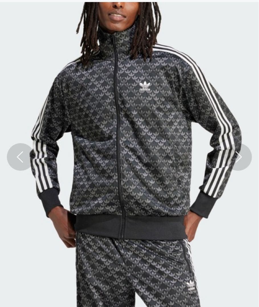 adidas ファイヤーバード クラシック モノトラックトップ モノグラム 総柄