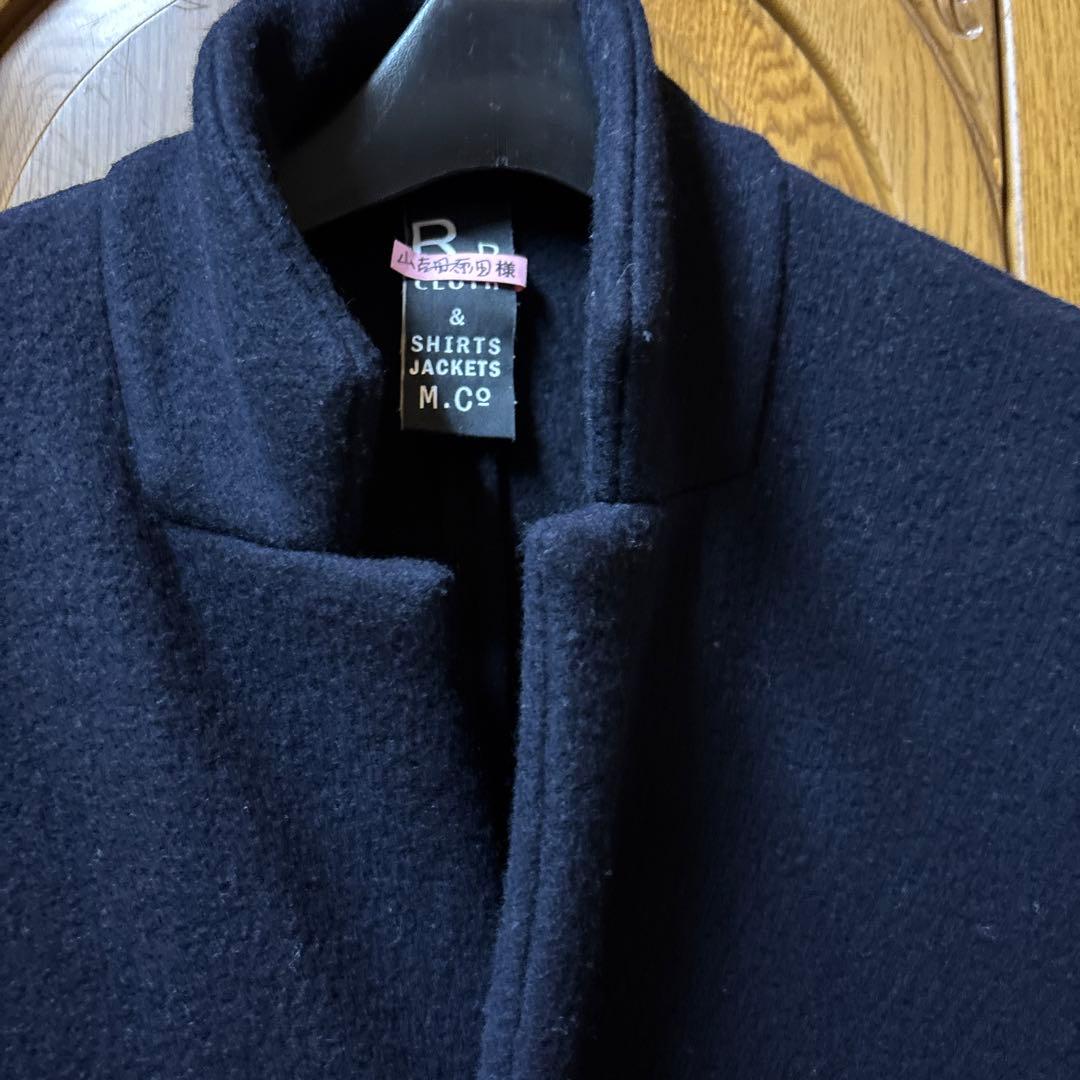 M.C. ネイビー チェスターコート