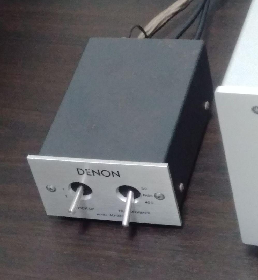 デノン MCカートリッジ(DL-103等)用昇圧トランス AU-320 動作良好