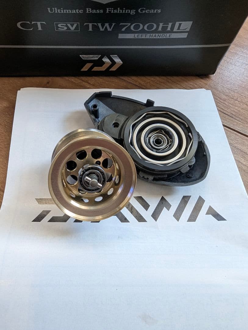 週末値下げDAIWA スティーズ　CT SV TW 700H　KTFスプール