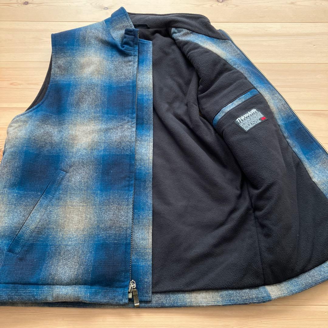 希少　好配色　PENDLETON ペンドルトン　ウールベスト　オンブレ　中綿