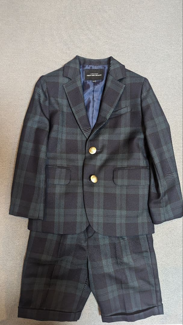 【ゆーこ】グリーンレーベルのフォーマルスーツ　男の子