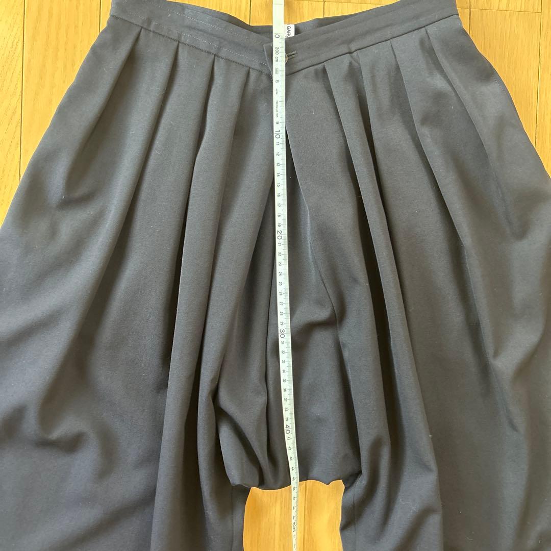 【再値下】COMME des GARCONS　サルエルパンツ　レディース　S　紺