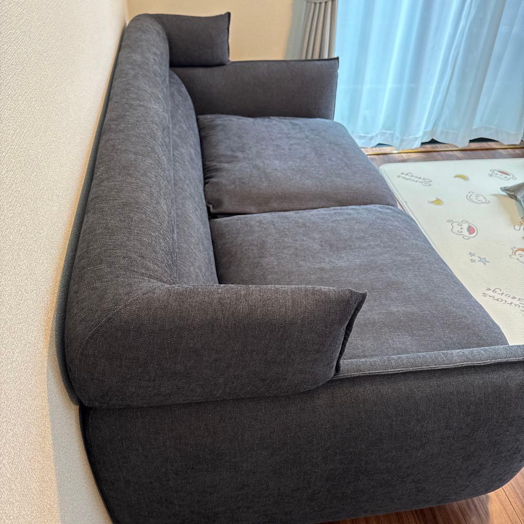 ニトリ ソフティーナ 3人掛けソファ【クッションなし】