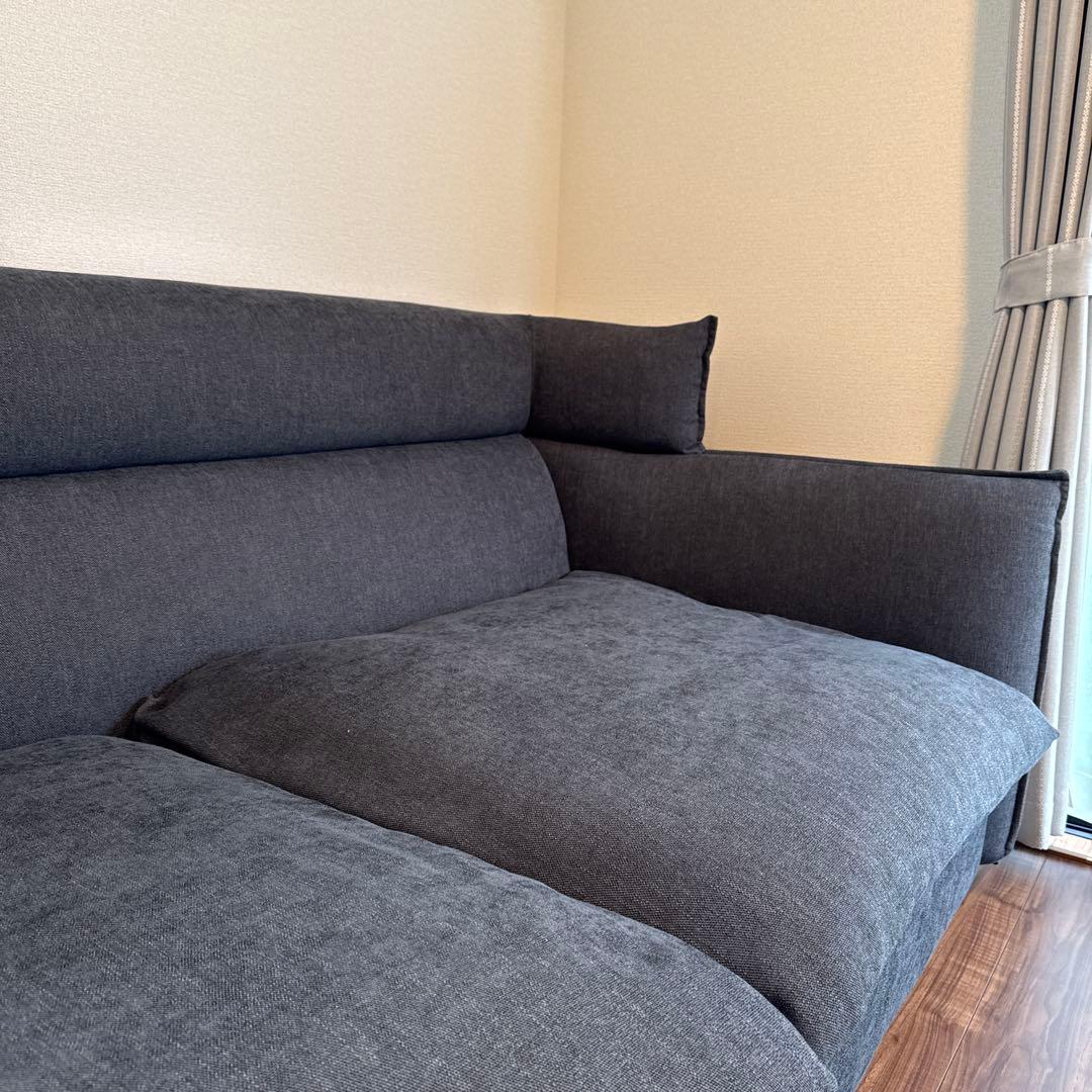 ニトリ ソフティーナ 3人掛けソファ【クッションなし】