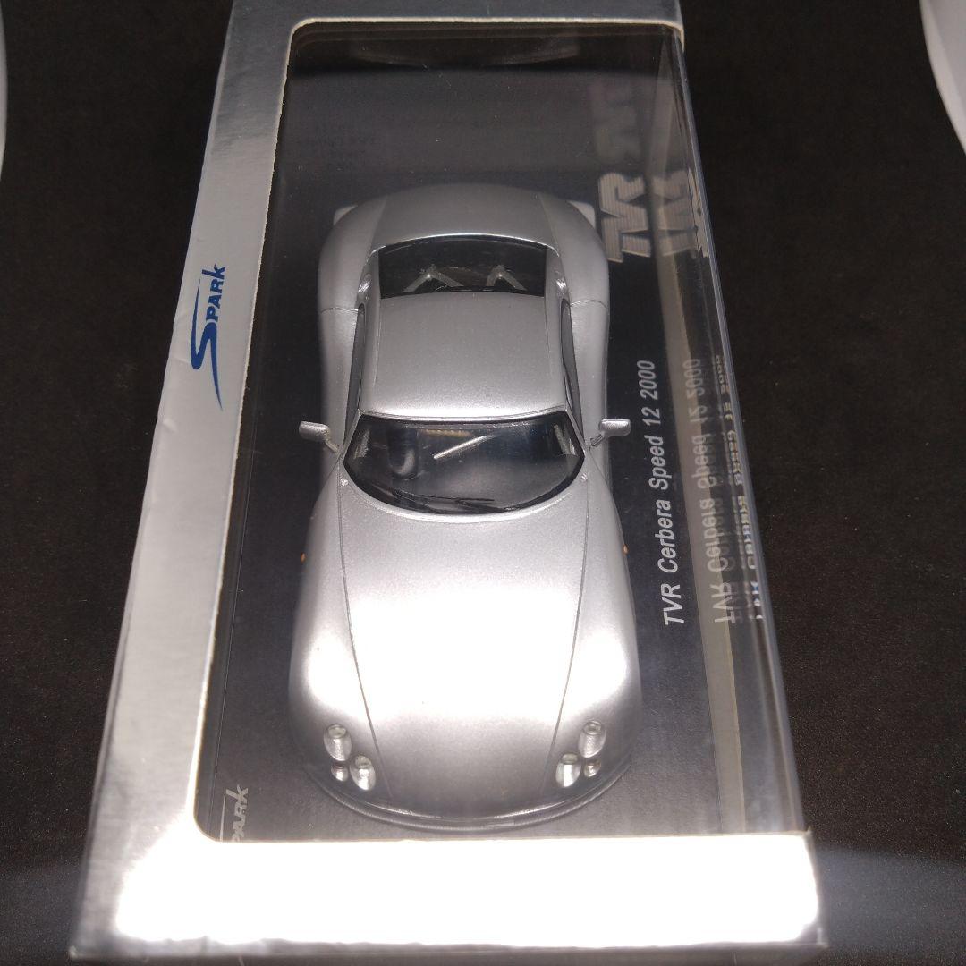 スパーク 1/43 TVR サーブラウ スピード12 2000 シルバー