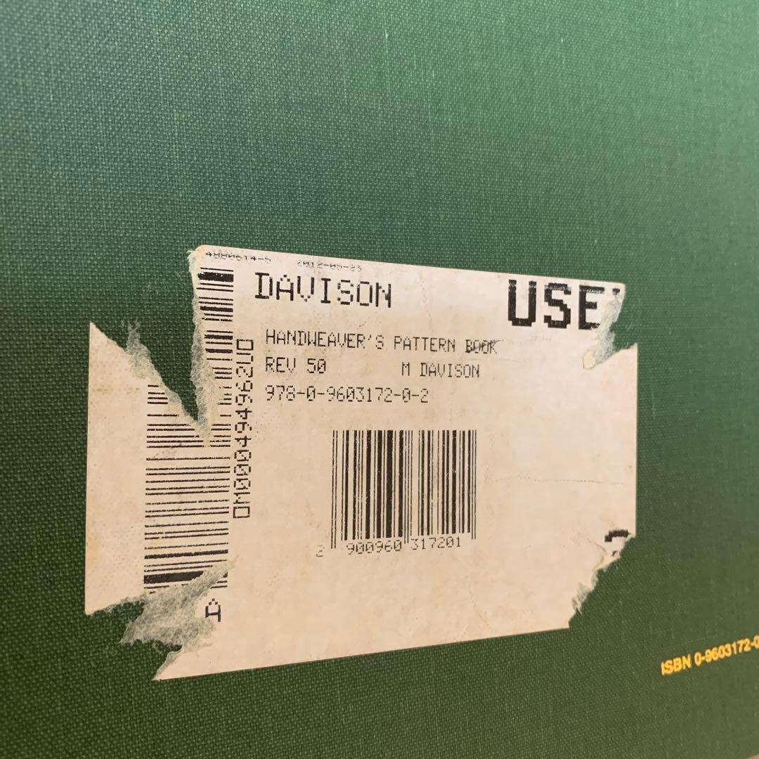 【洋書】A Handweaver's Pattern Book (改訂版)