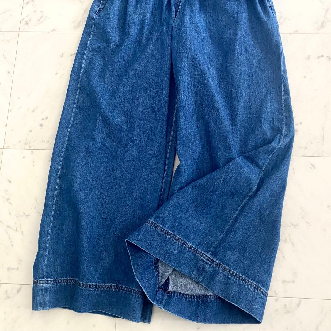極美品 マックスマーラウィークエンド ウォッシュドデニムオールインワン 38