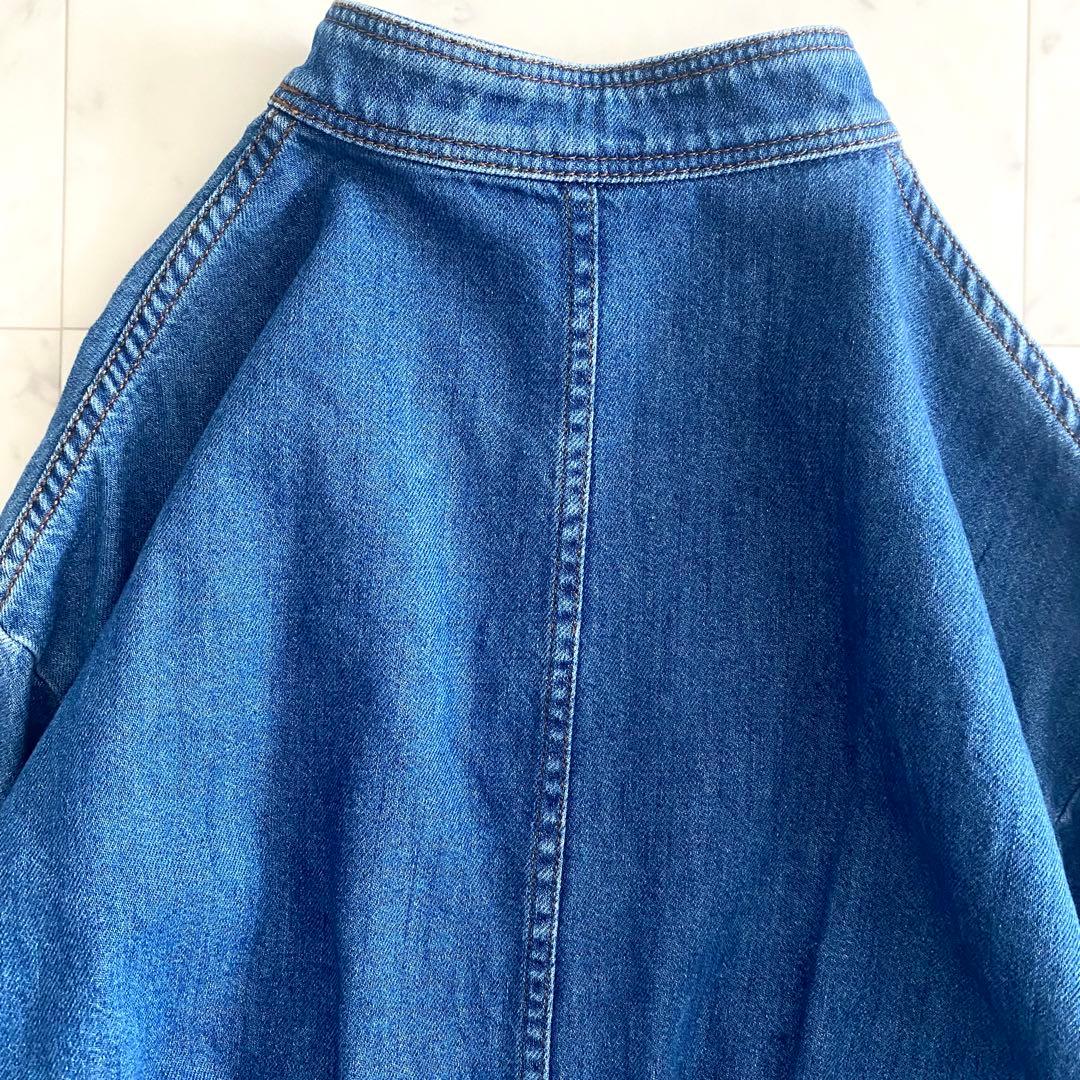 極美品 マックスマーラウィークエンド ウォッシュドデニムオールインワン 38