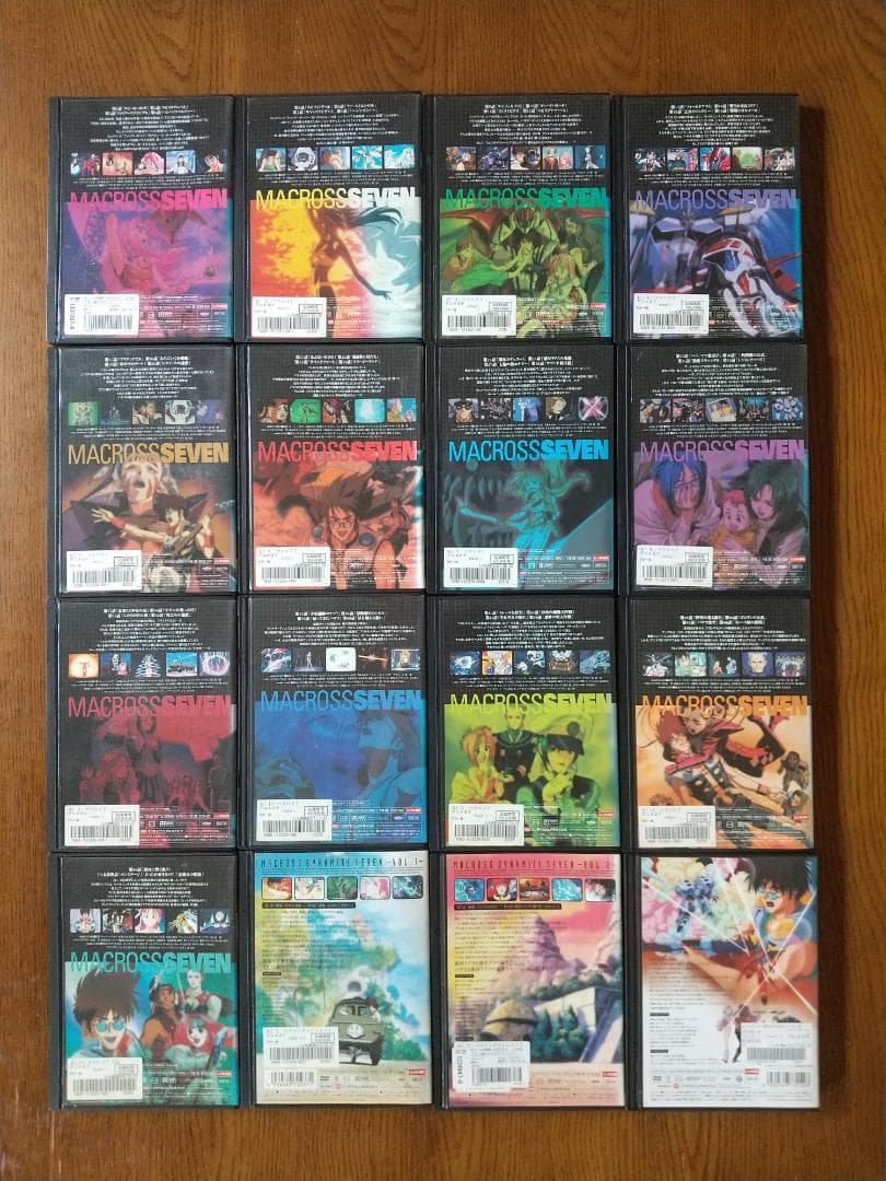 マクロス7 DVD 全16巻セット