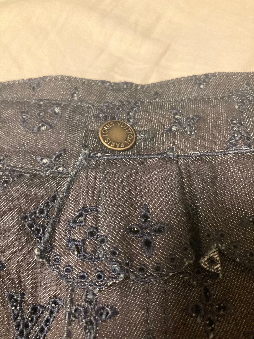Louis Vuitton モノグラム デニムショートパンツ ルイヴィトン