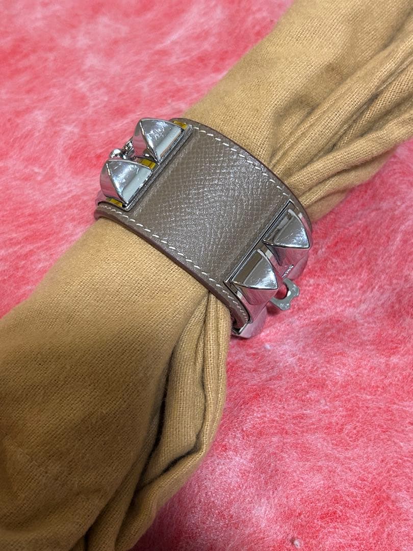 t*u様 刻印あり　スタッズレザー ブレスレット