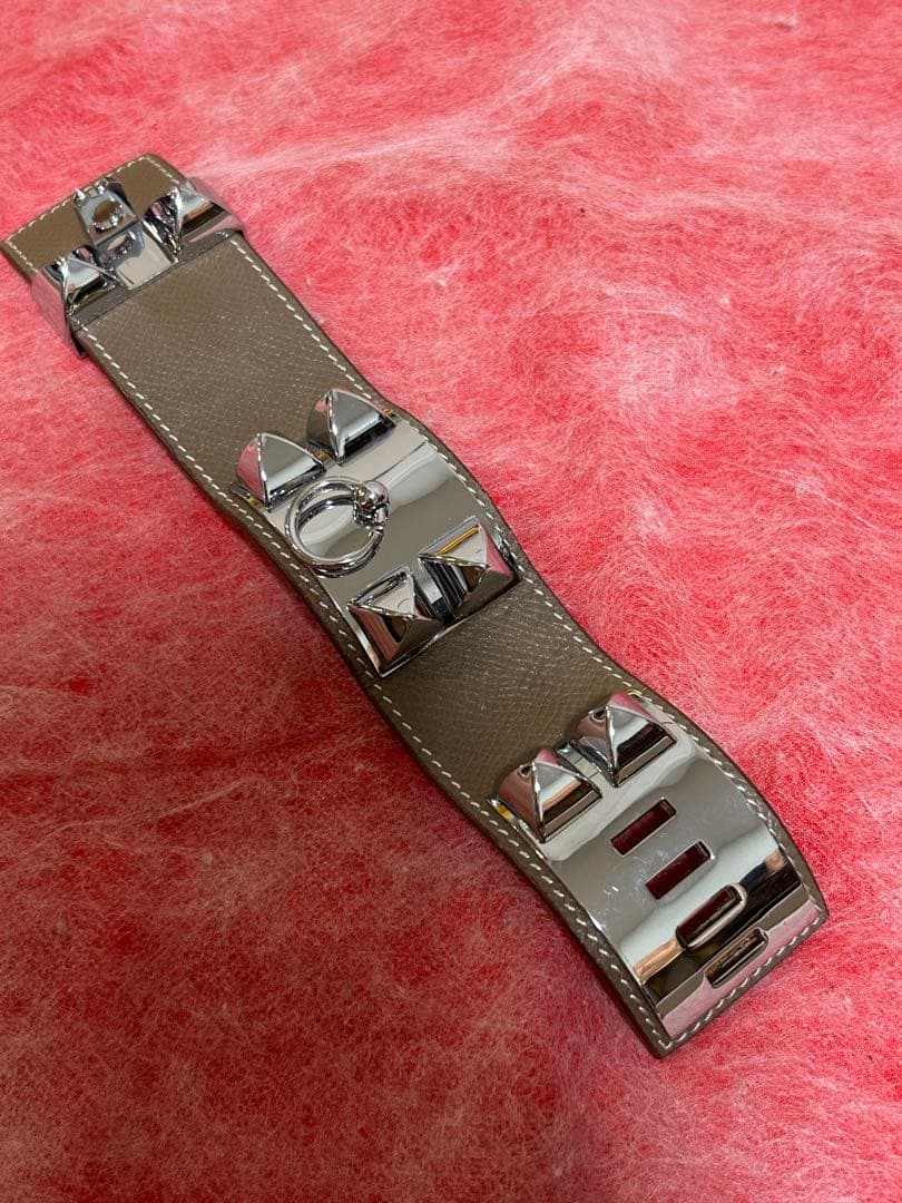 t*u様 刻印あり　スタッズレザー ブレスレット