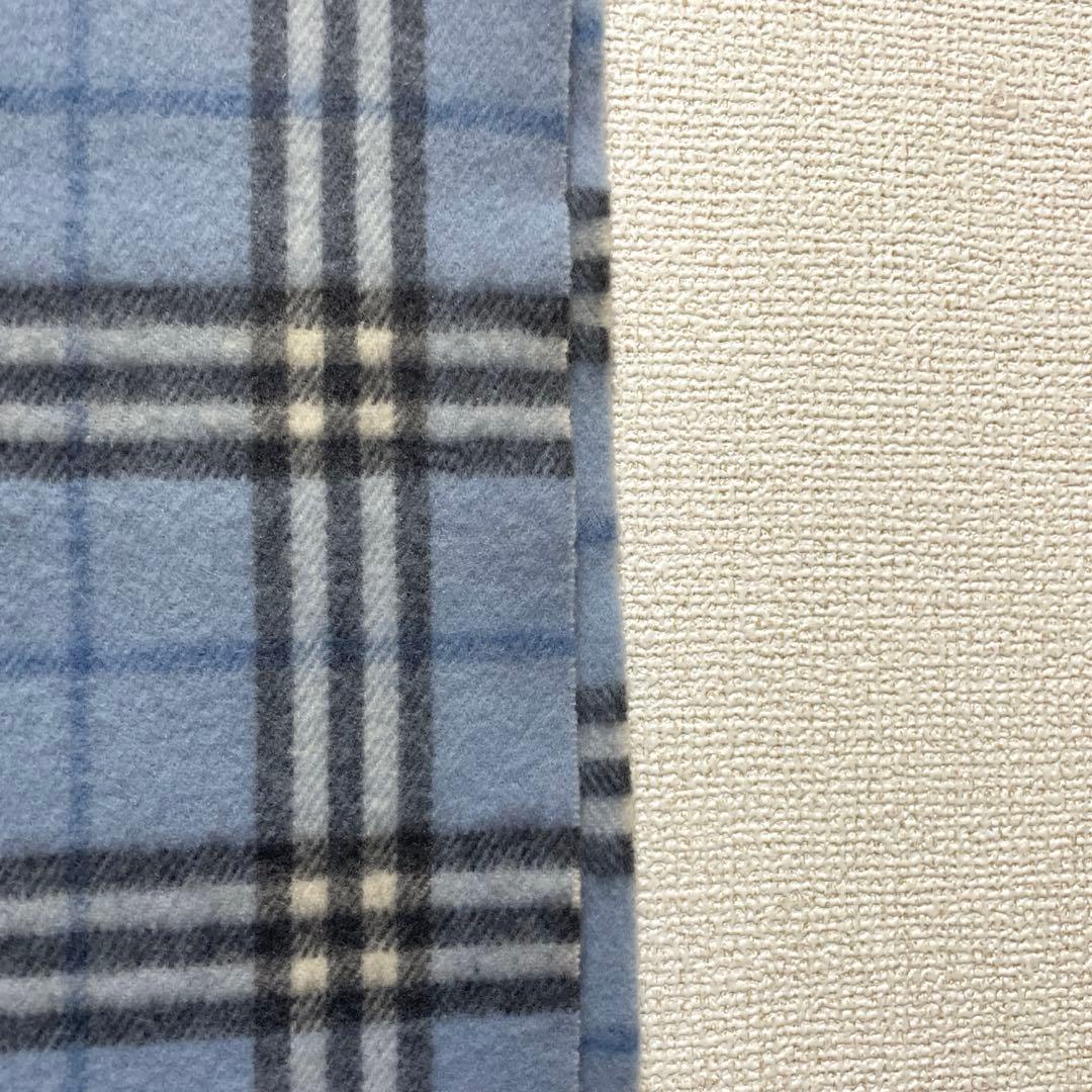 希少カラー バーバリー BURBERRY マフラー チェック柄 ウール100%