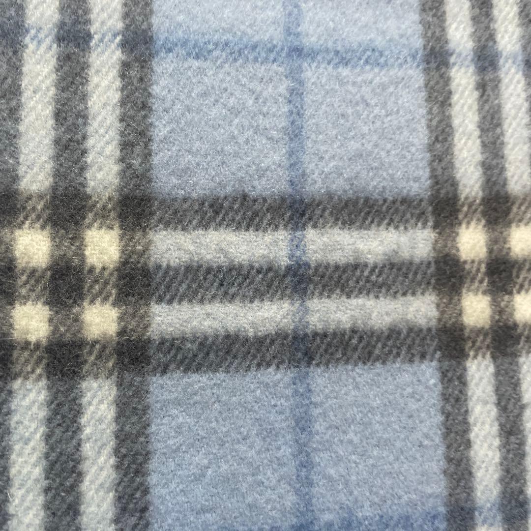 希少カラー バーバリー BURBERRY マフラー チェック柄 ウール100%