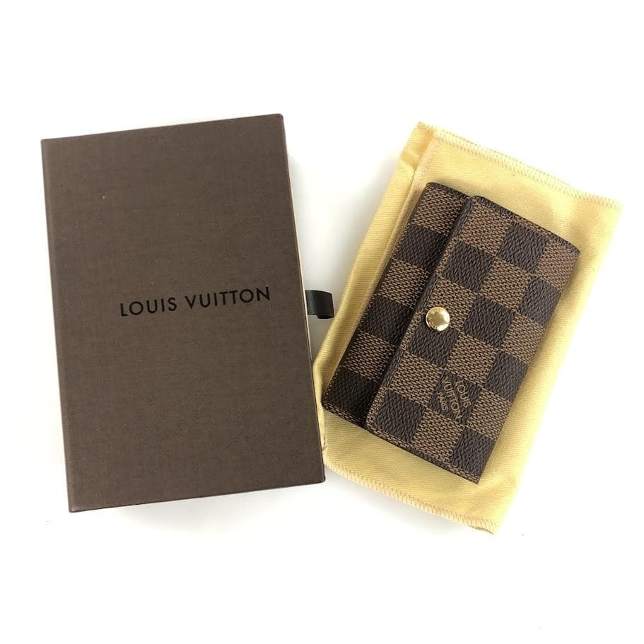 未使用 ルイ ヴィトン ミュルティクレ 6連 キーケース N62630 ダミエ