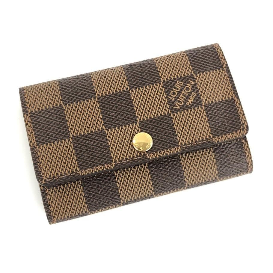 未使用 ルイ ヴィトン ミュルティクレ 6連 キーケース N62630 ダミエ