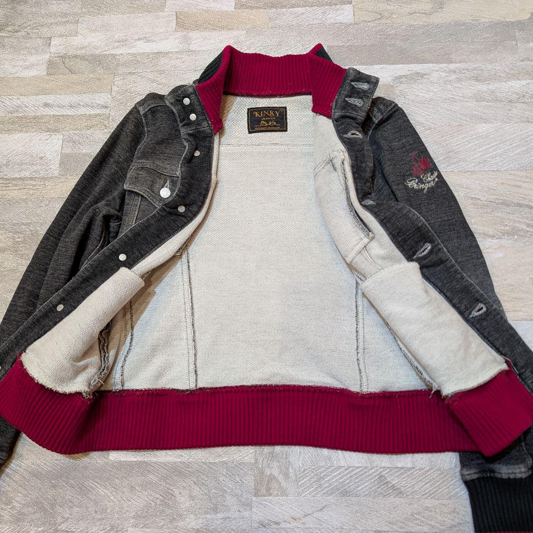 ★立春セール★ヒステリックグラマー KINKY JEANS スウェットGジャン