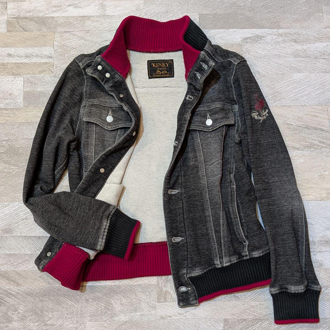 ★立春セール★ヒステリックグラマー KINKY JEANS スウェットGジャン