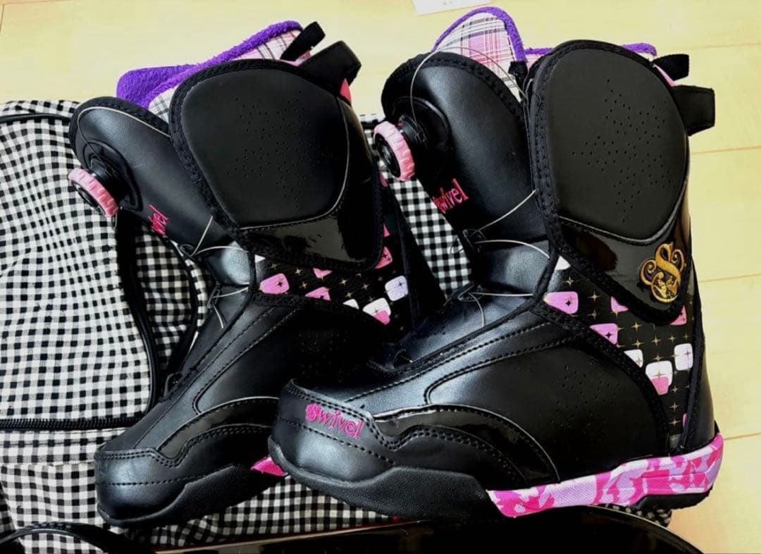 a*3様 ★Swivel★女性用5点セット　ボード・ビンディング・ブーツ・ケース