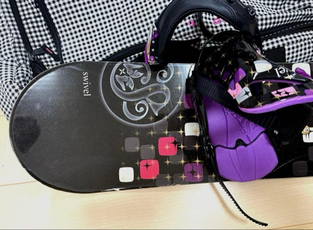 a*3様 ★Swivel★女性用5点セット　ボード・ビンディング・ブーツ・ケース