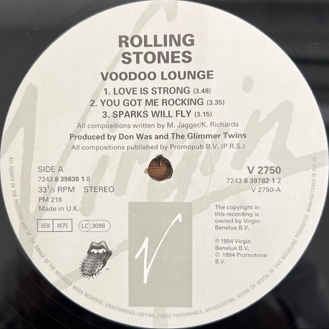 【2LP/EU盤】Rolling Stones / Voodoo Lounge