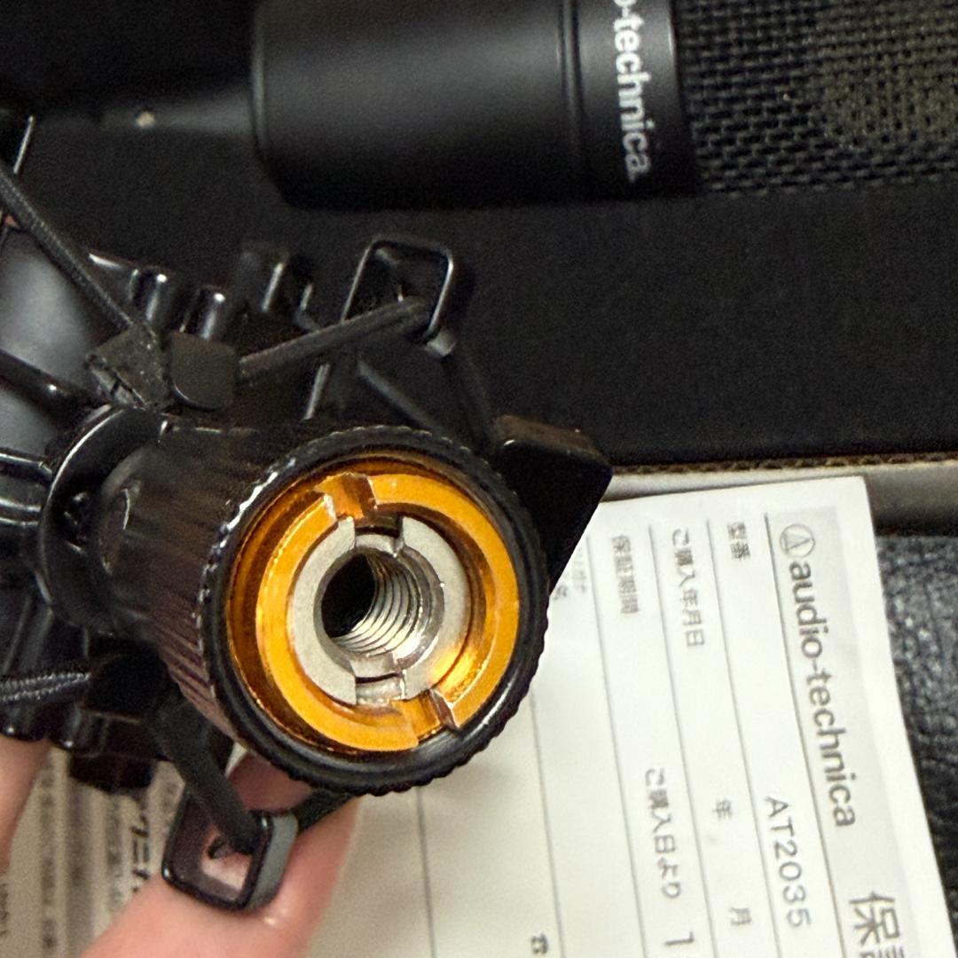 audio-technica AT2035 コンデンサーマイク
