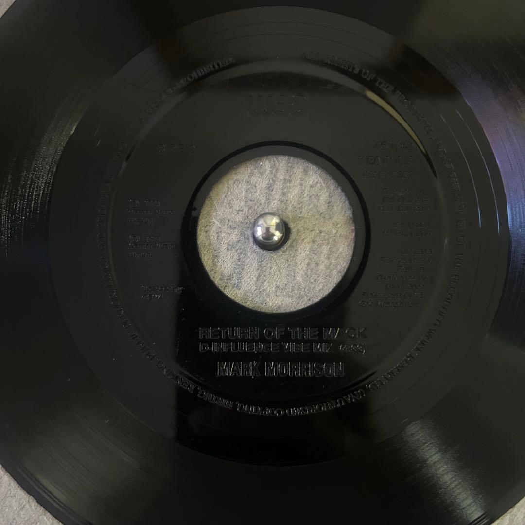 レア7\" Mark Morrison – Return Of The Mack