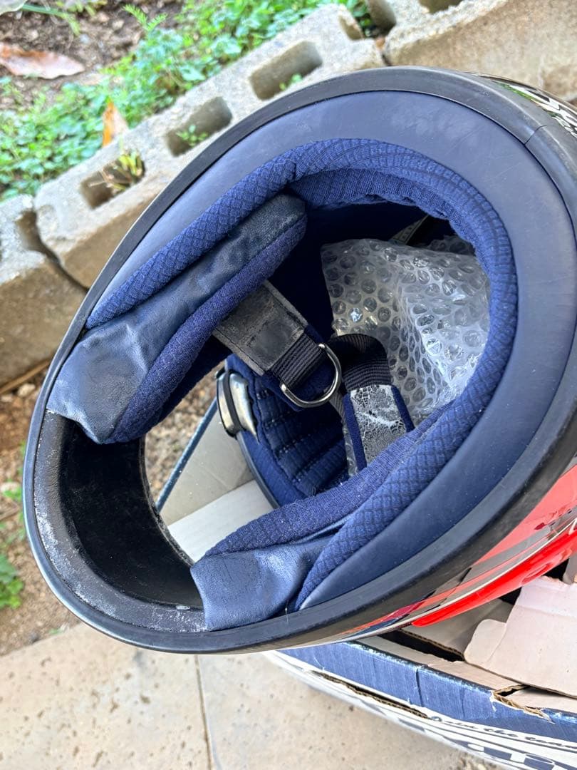 Arai RAPIDE-2フルフェイスヘルメット59.60cm レッド/ブラック