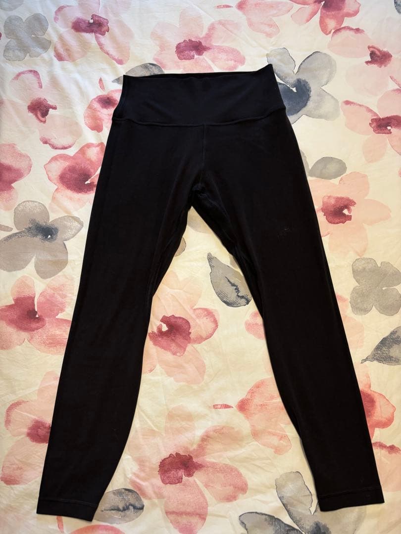 ルルレモン Align ハイライズ 24” 黒 US L (JP XL)