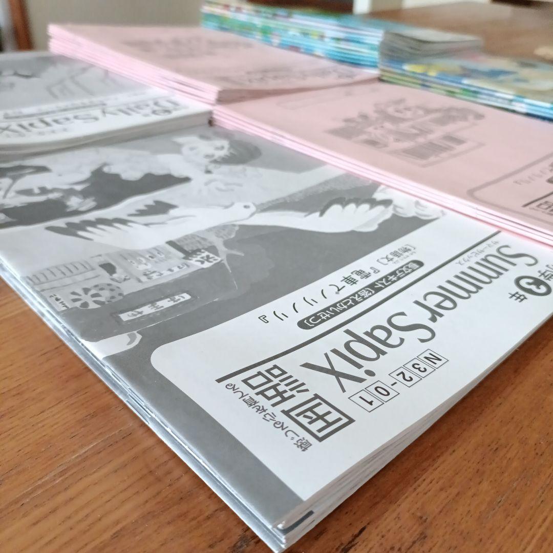 【SAPIX国語3年】デイリーサピックス全17回& サマーサピックス 全8回