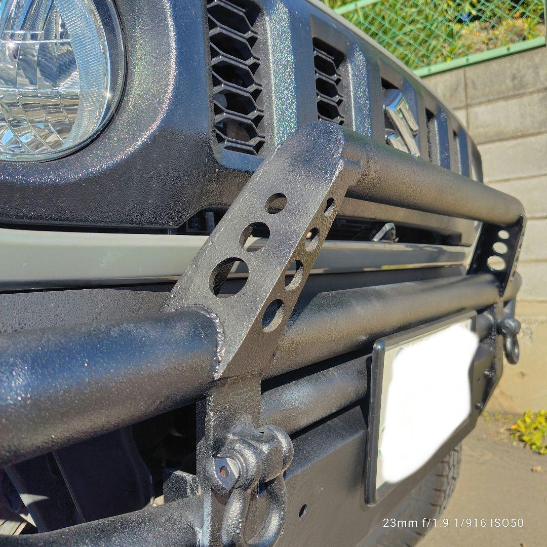 ゆゆゆジムニー　jb64 jb74 フロントバンパー　しし狩りバンパー