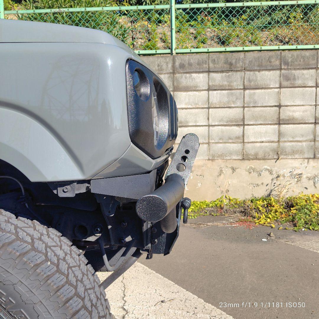 ゆゆゆジムニー　jb64 jb74 フロントバンパー　しし狩りバンパー