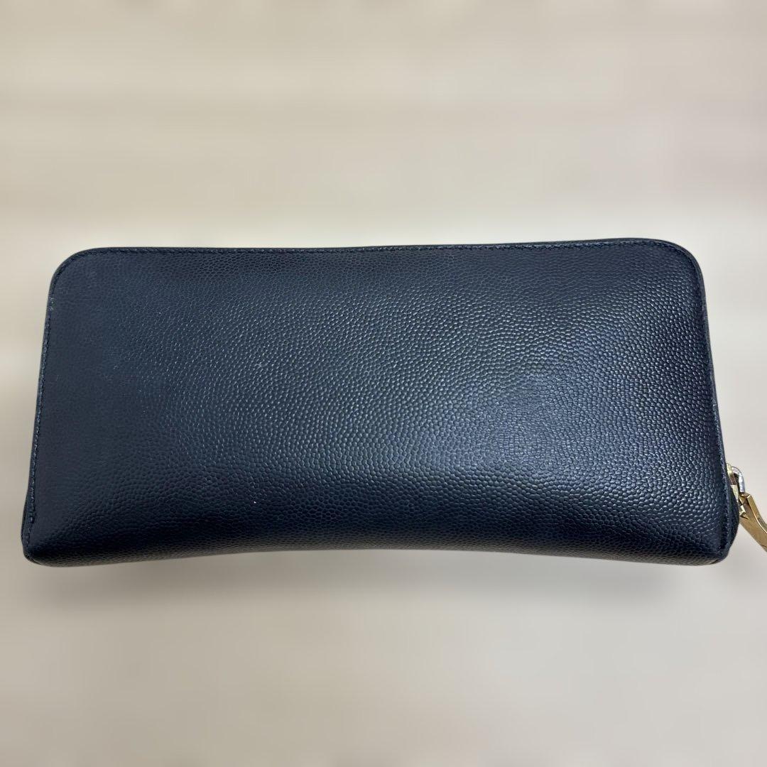 SAINT LAURENT ブラックレザー 長財布