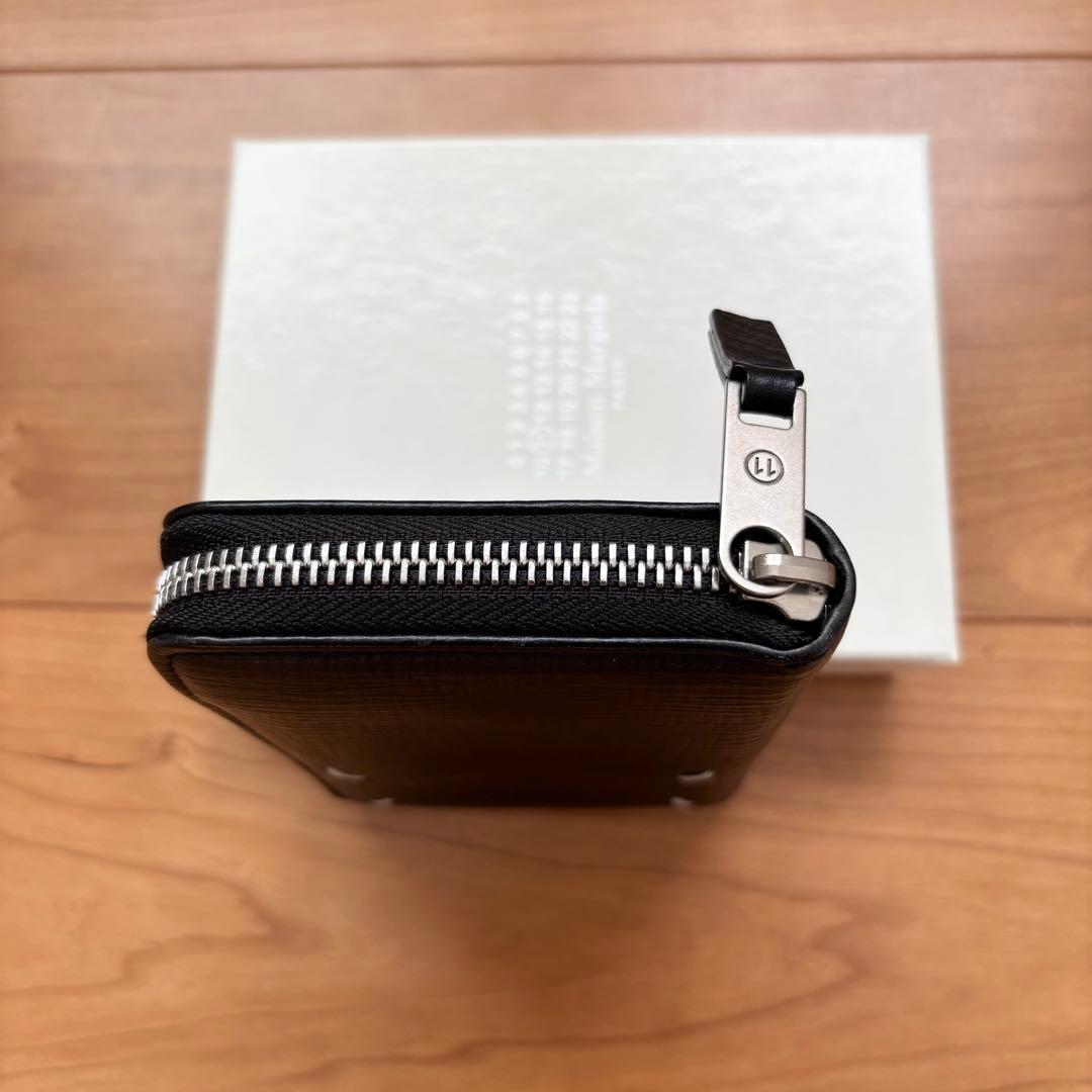まる　メゾンマルジェラ　ラウンドジップウォレット