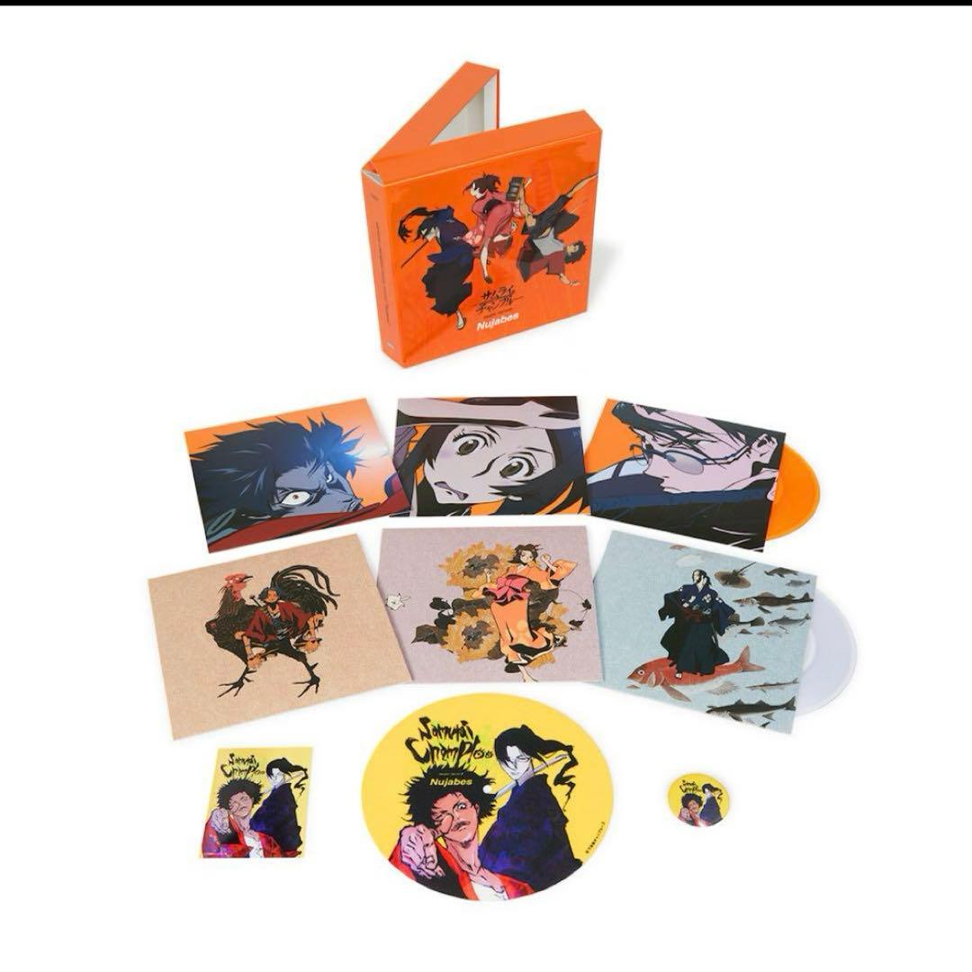 邦楽 Nujabes samurai champloo 7inch BOX