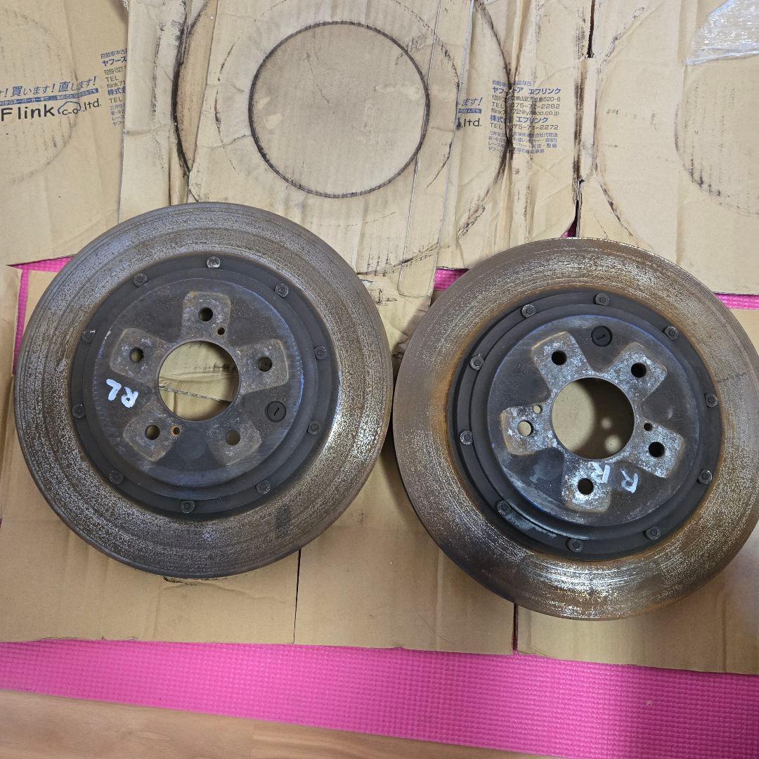 Z33 ENDLESS リアブレーキキャリパー ローターセット