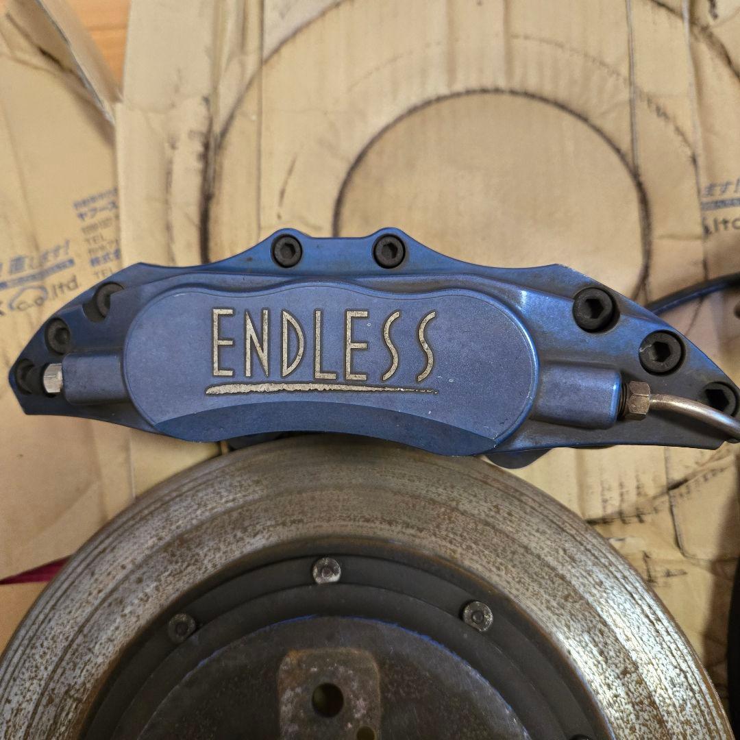 Z33 ENDLESS リアブレーキキャリパー ローターセット