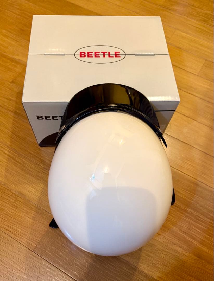 オーシャンビートル　ショーティ4LサイズBEETLE SHORTY4 アイボリー