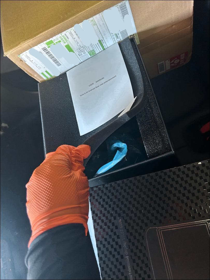 【極美品】テスラ モデル3/Y リアモニター 8.7インチ 後部座席エンタメ