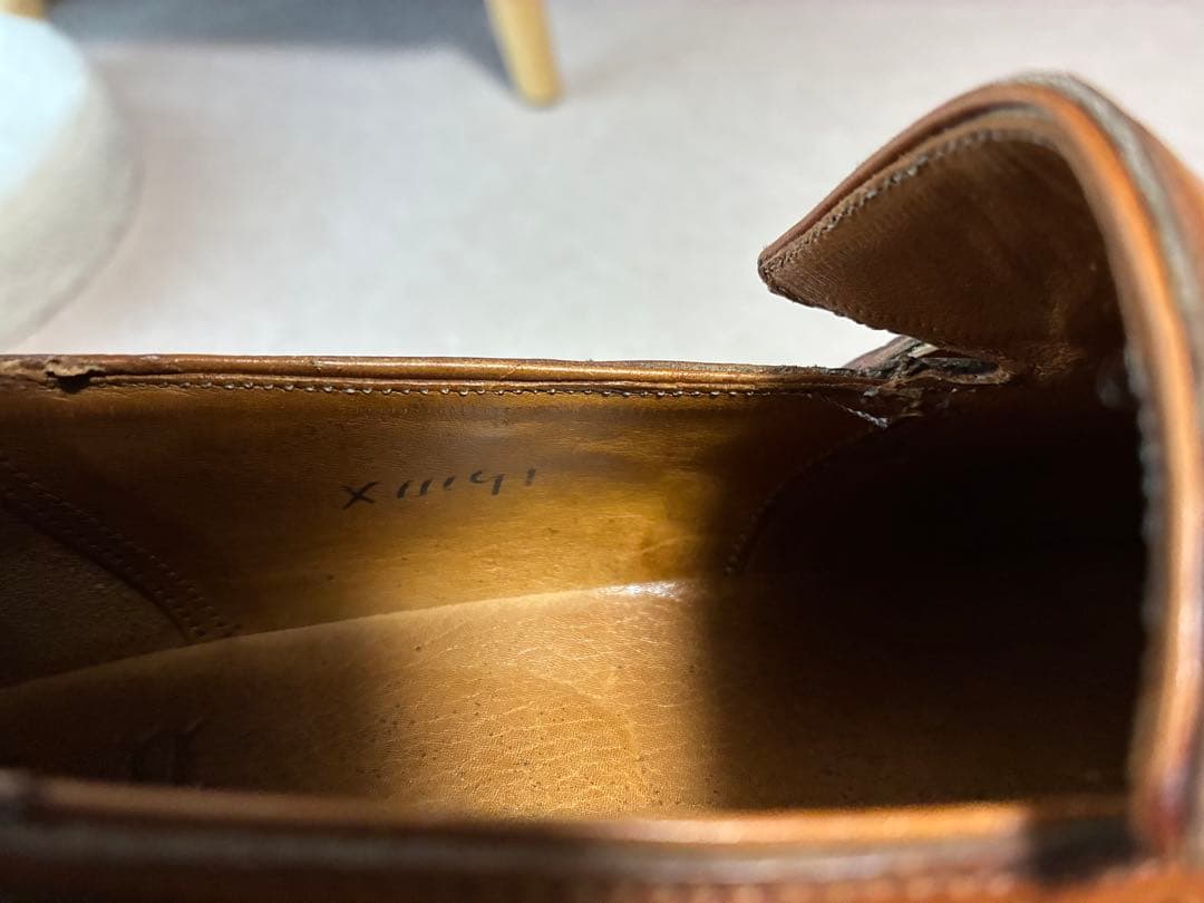 K*J様 希少　JOHN LOBB DICK ライトブラウン　6E